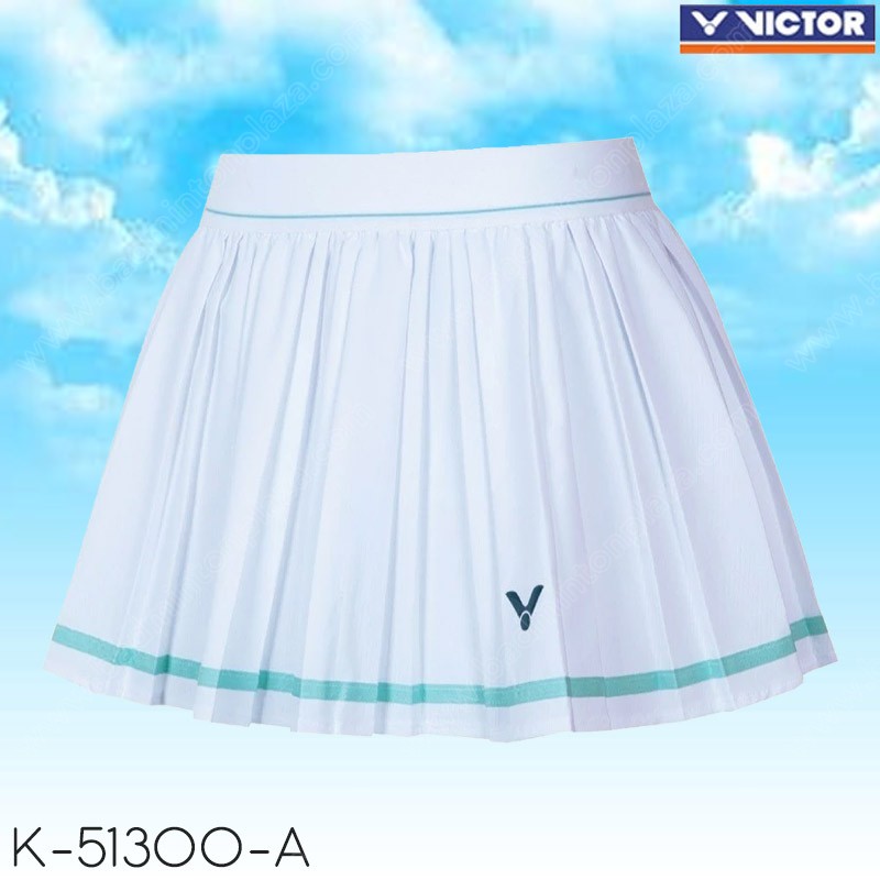 Victor K-51300 Tournament Series Skirt White (K-51