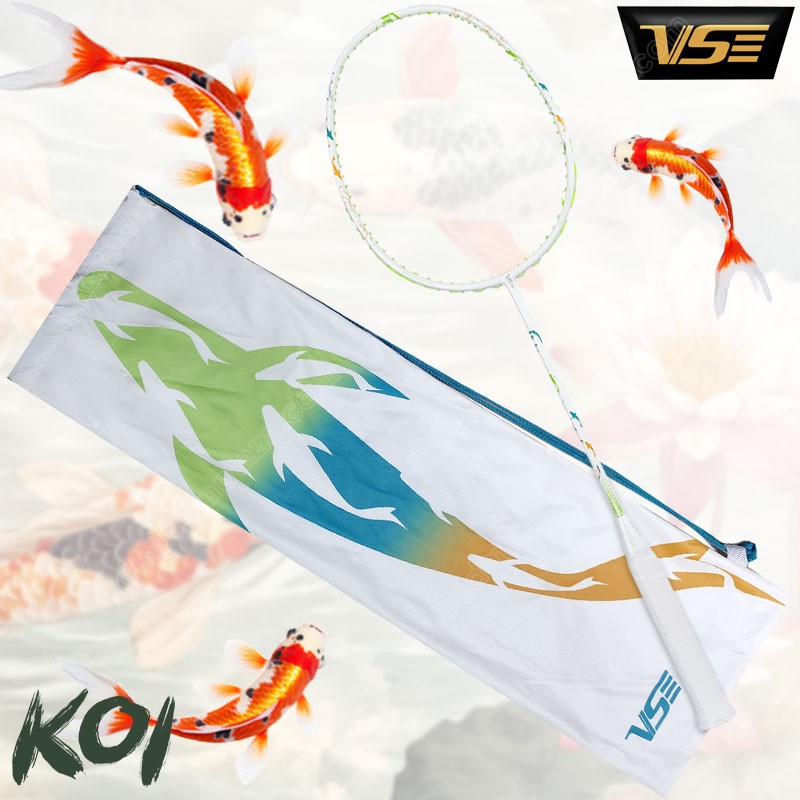VS Badminton Racket KOI White (KOI-W)
