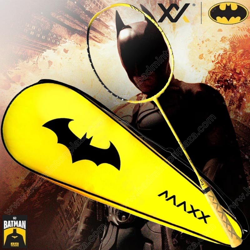 ไม้แบดมินตัน MAXX Dark Knight Batman แถม! เอ็น+พันด้าม+ซอง (MAXBATMAN)