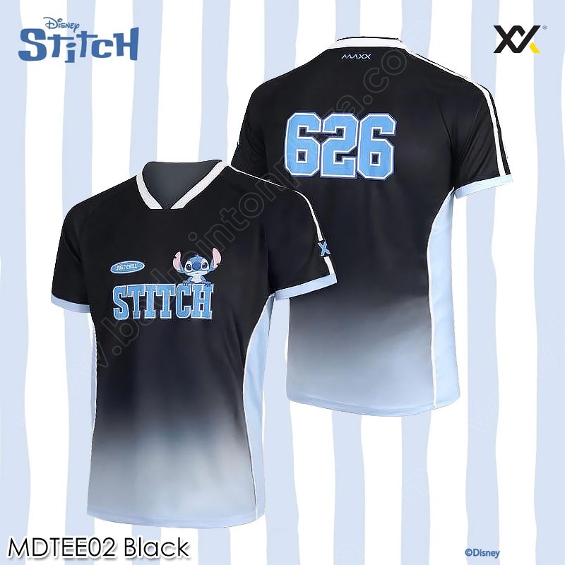 MAXX x STITCH Collection MDTEE02 Black (MDTEE02-BK