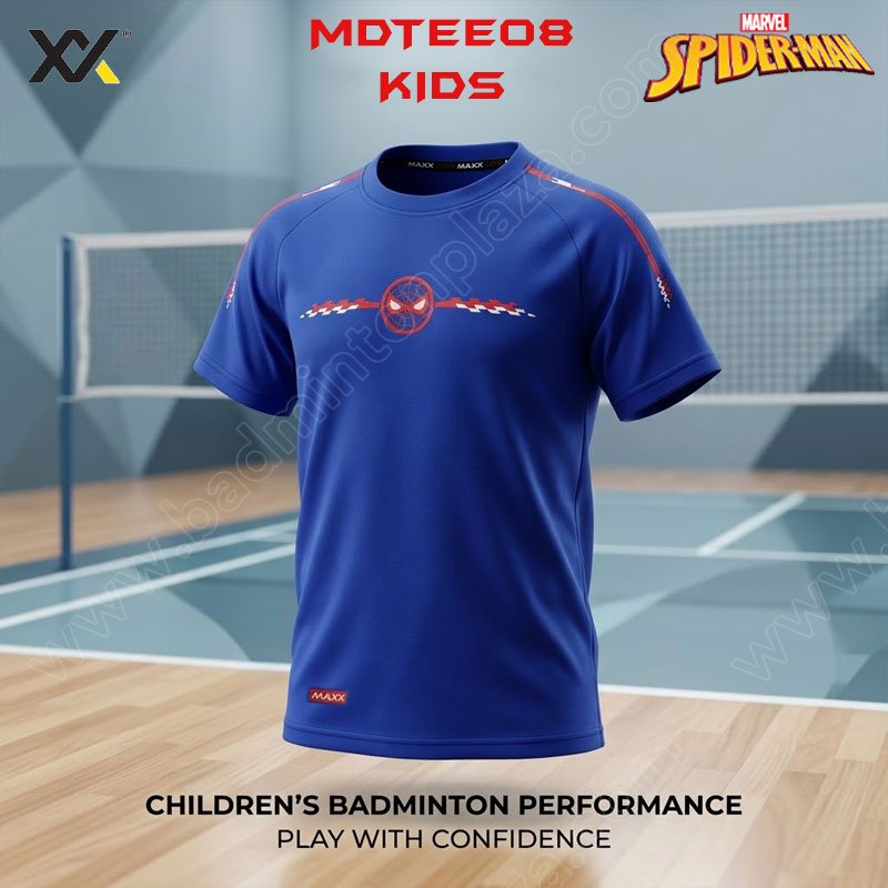 MAXX x SPIDER-MAN MDTEE08(K) KIDS SPORT SHIRT Blue