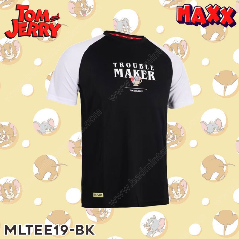 MAXX x TOM and JERRY Collection FASHION TEE Black