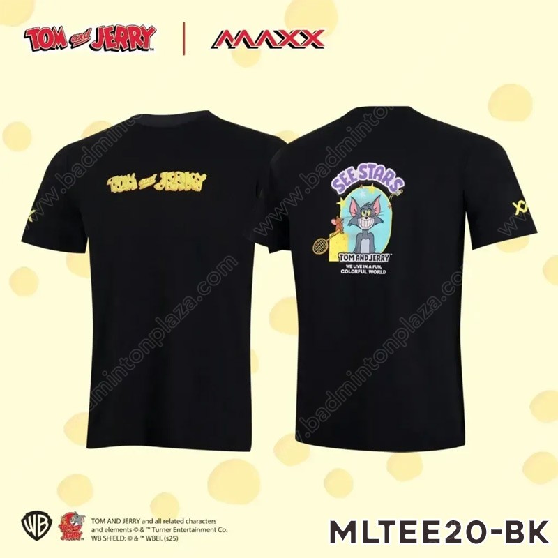 MAXX x TOM and JERRY Collection FASHION TEE20 Blac