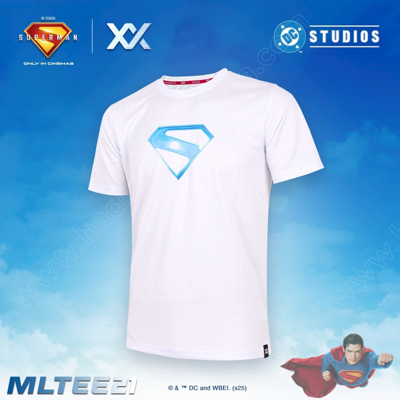 MAXX x SUPERMAN Collection TEE21 White (MLTEE21-WT)