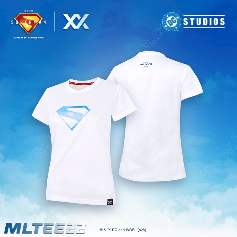 MAXX x SUPERMAN Collection Women TEE22 White (MLTEE22-WT)
