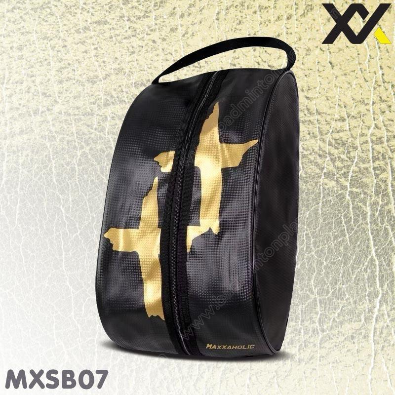 กระเป๋าใส่รองเท้า MAXX รุ่น MXSB07 สีดำ/ทอง (MXSB0