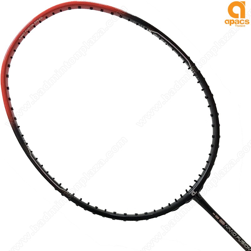 Apacs Badminton Racket Nano Fusion Speed 722 Red Badminton Plaza Dot Com