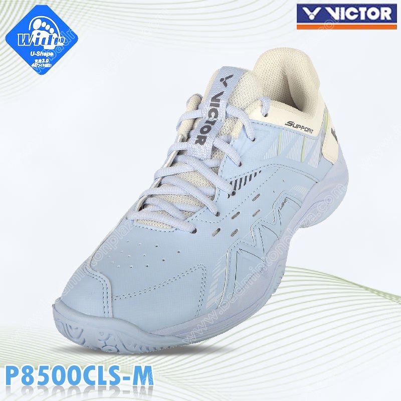 Victor P8500CLS Badminton Shoes WIDE Light Blue (P