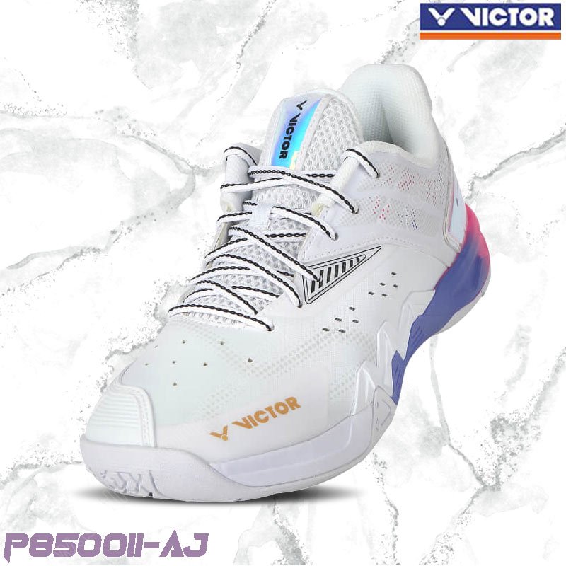 Victor P8500II Professional Badminton Shoes White
