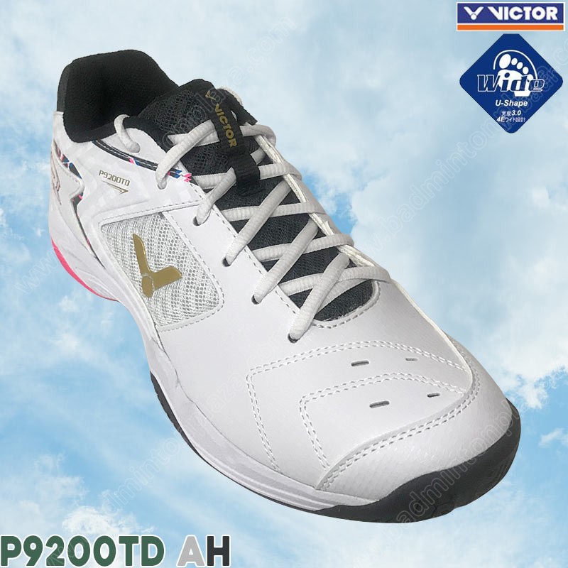 Victor P9200TD Badminton Shoes White/Dark Sapphire