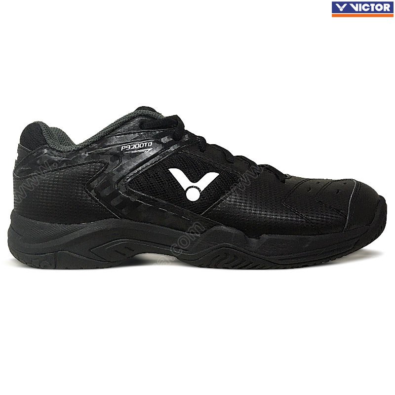 victor badminton shoes black
