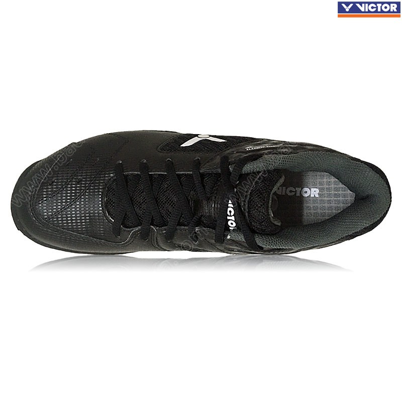 victor badminton shoes black