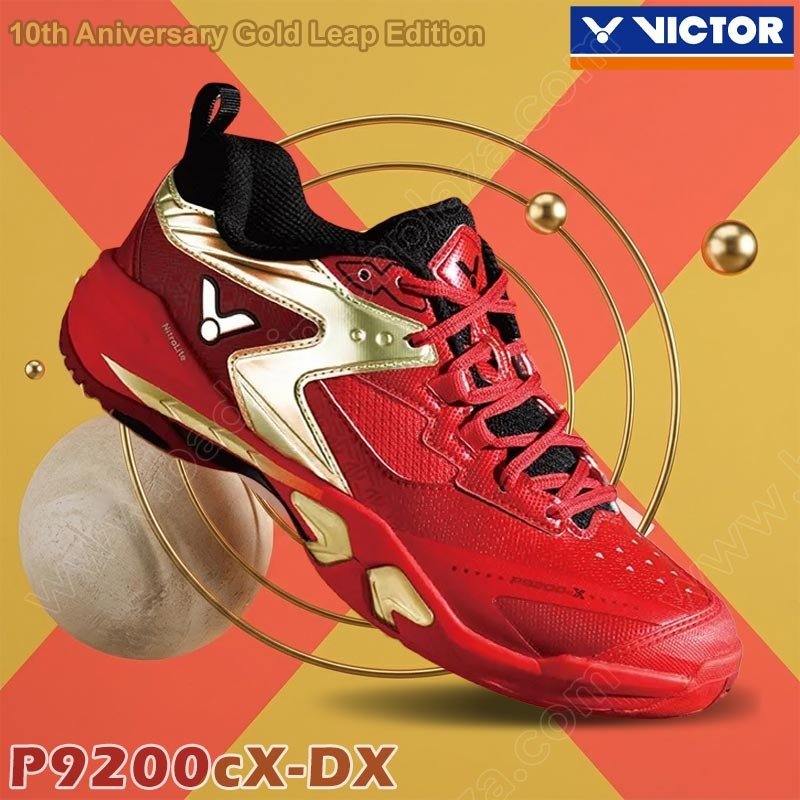 Victor P9200cX 10th Anniversary High Risk Red/Light Gold (P9200cX-DX)
