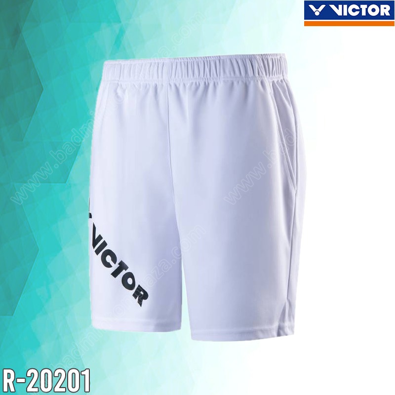 Victor R-20201 Training Sports Shorts White (R-20201A)