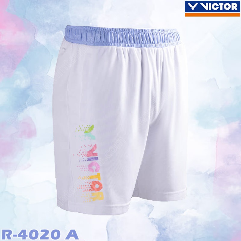 Victor R-40202 Training Sports Shorts White (R-40202A)