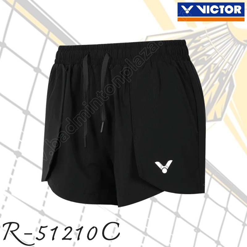 Victor R-51210 Women Shorts Black (R-51210C)