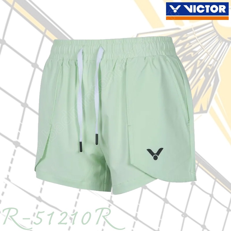 Victor R-51210 Women Shorts Pastel Green (R-51210R