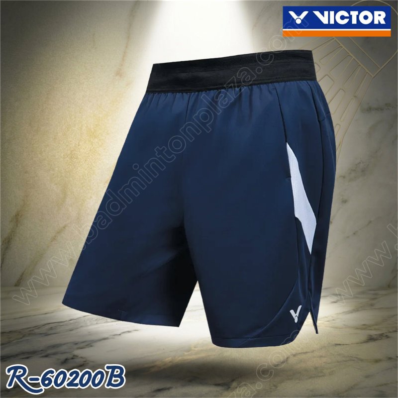 VICTOR R-60200 Badminton Tournament Shorts Deep Sea Blue (R-60200B)