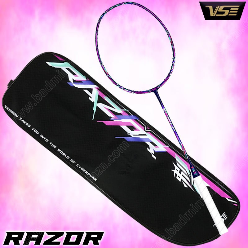VS Badminton Racket RAZOR 7040 SUPERELASTIC Purple