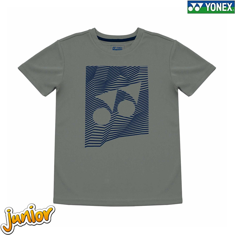 Yonex 1863 Kids Round Neck Tees GHOST GRAY (RJ-S09