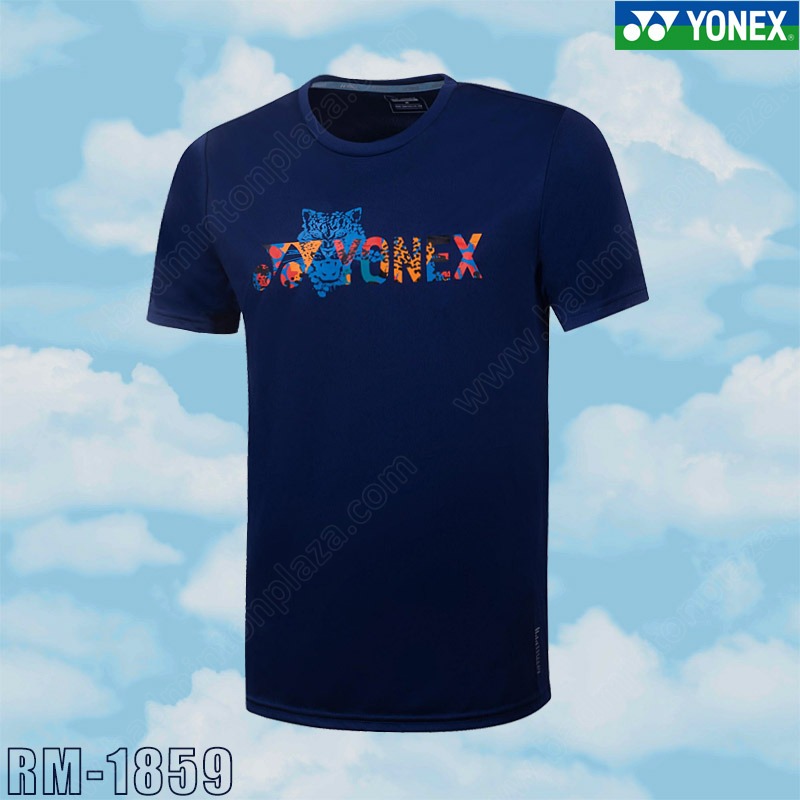 Yonex 1859 Special Logo Training Tees PATRIOT BLUE
