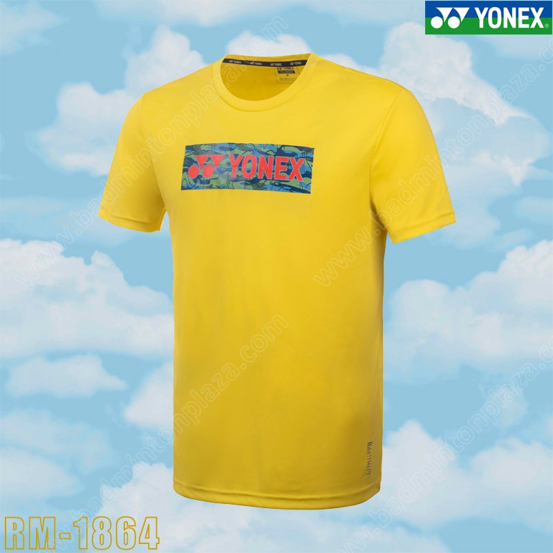 Yonex 1864 Special Logo Training Tees BUTTERCUP (R