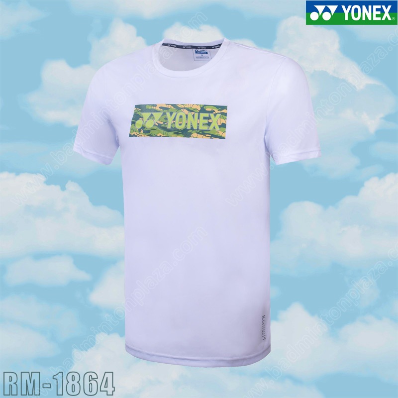 Yonex 1864 Special Logo Training Tees WHITE (RM-18