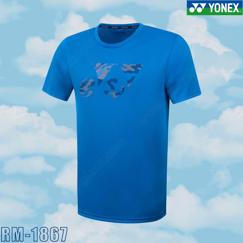 Yonex 1867 Special Logo Training Tees DIVA BLUE (RM-1867-DB)