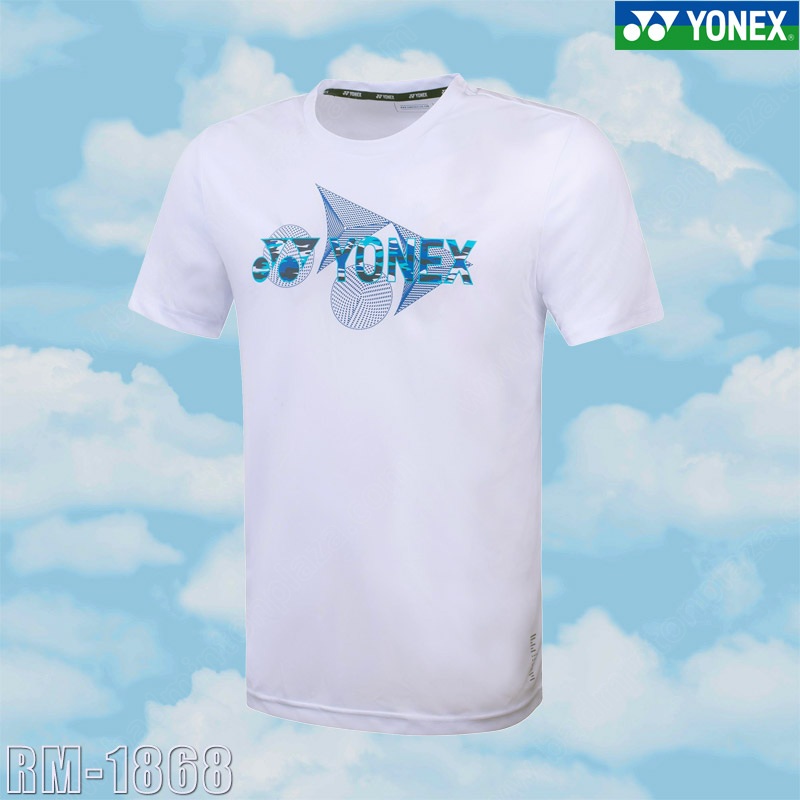 Yonex 1868 Special Logo Training Tees WHITE (RM-1868-W)