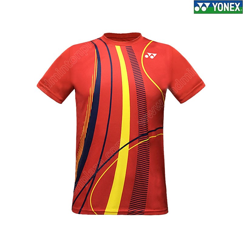 Yonex 1796 Games Series Tees High Risk Red (RM-S09