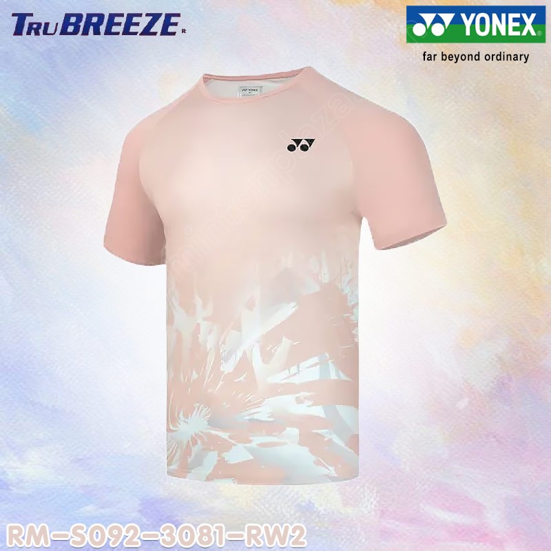 Yonex 3081 Runaway 2 Men's Round Nect Tee White (S