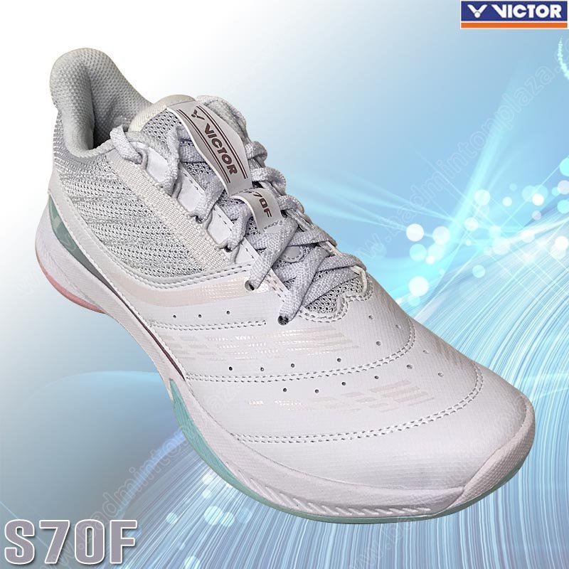 Victor S70F Ladies Badminton Shoes Pearly White (S
