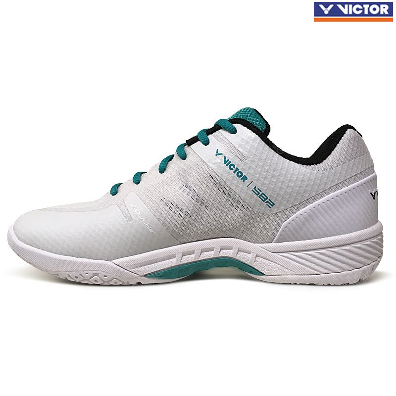 victor badminton shoes white