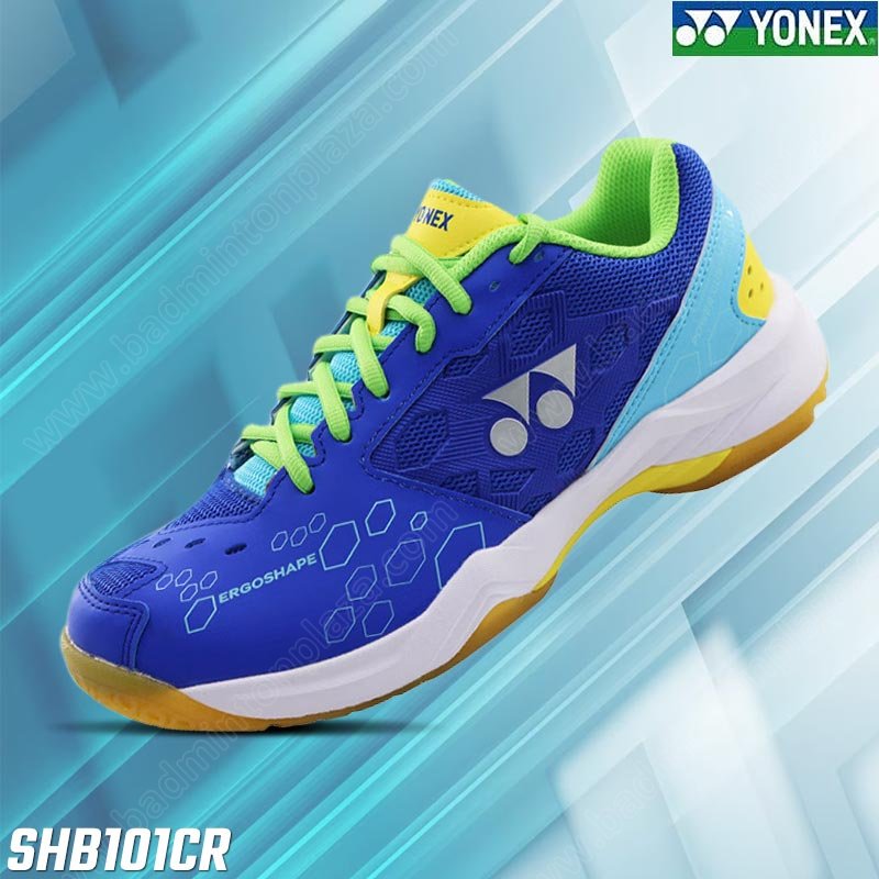 รองเท้าแบดมินตันโยเน็กซ์ POWER CUSHION SHB101CR สีน้ำเงิน/เขียว (SHB101CR-171)