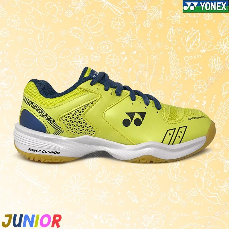 Badminton Shoes YONEX YONEX CUSHION 210 Junior Badminton Shoes Yellow (SHB210JR046