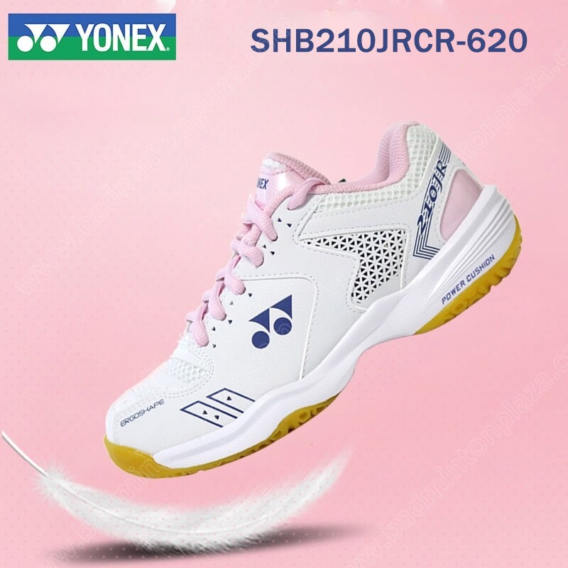 YONEX CUSHION 210 Junior Badminton Shoes White (SH