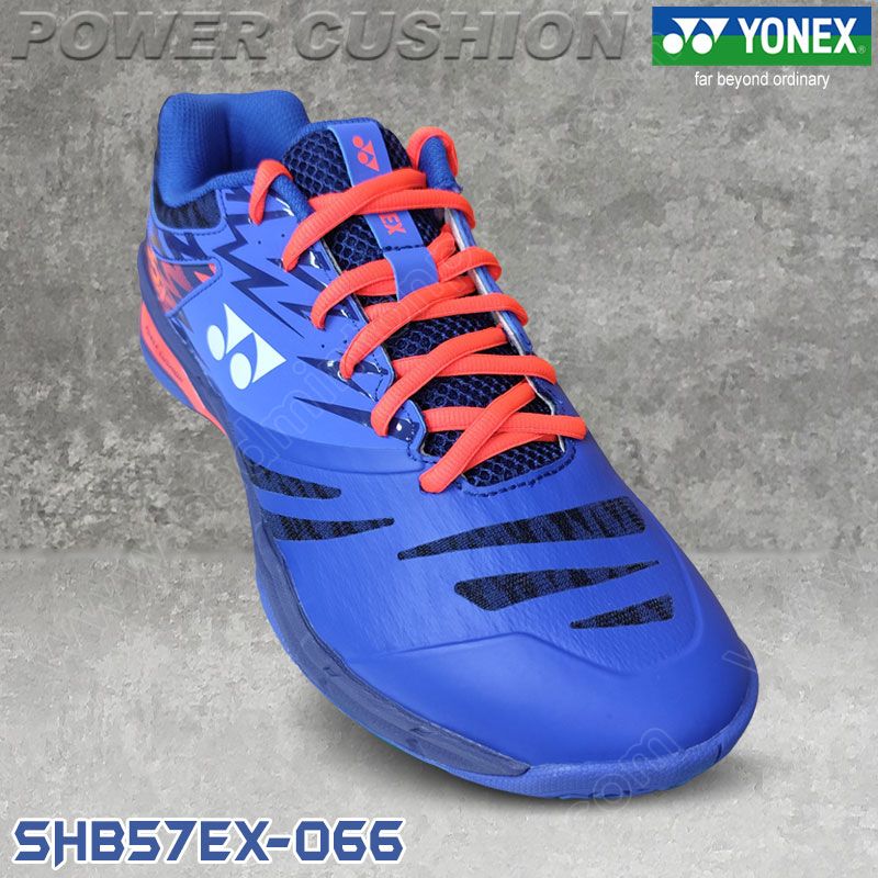 YONEX POWER CUSHION SHB57EX Badminton Shoe Royel Blue (SHB57EX-066)