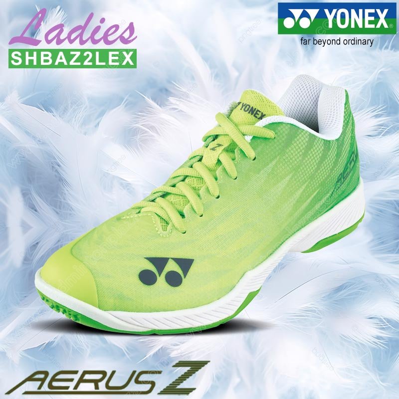 รองเท้าแบดมินตันโยเน็กซ์ POWER CUSHION AERUS Z2 สตรี สีเขียว (SHBAZ2LEX-359)
