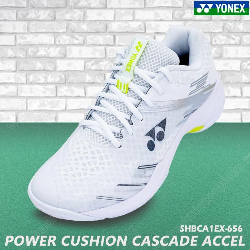 YONEX POWER CUSHION CASCADE ACCEL White/Lime (SHBC