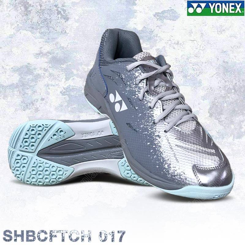 รองเท้าแบดมินตัน โยเน็กซ์ POWER CUSHION SHBCFTCR สีเงิน (SHBCFTCR-017)