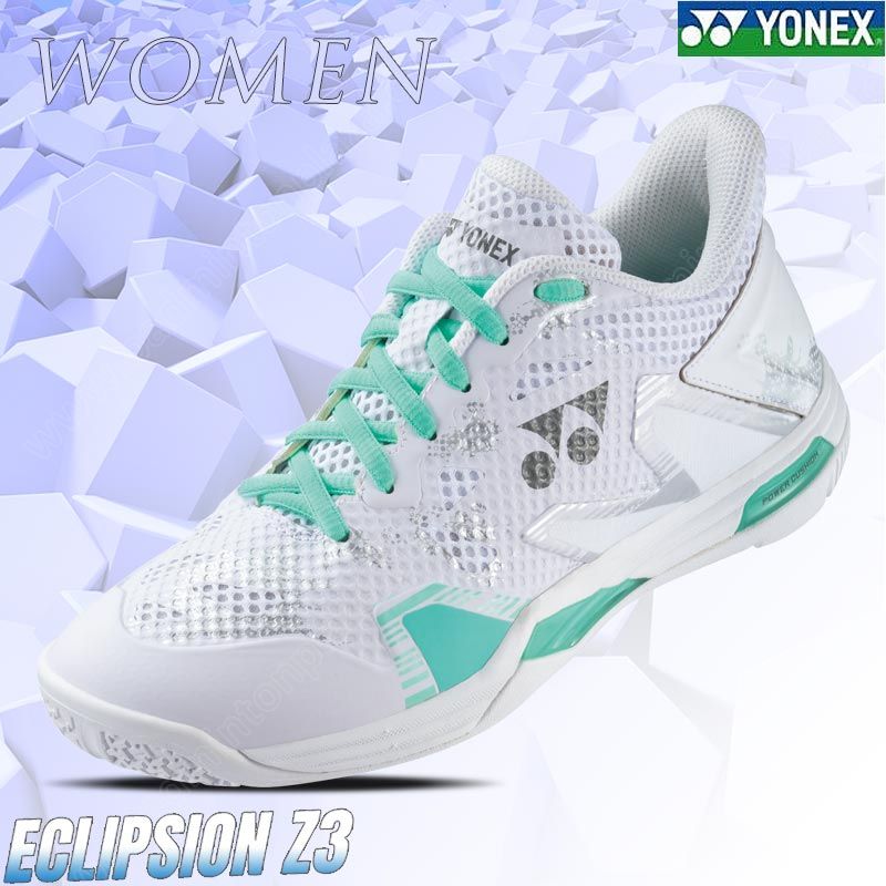 รองเท้าแบดมินตันโยเน็กซ์ POWER CUSHION ECLIPSION Z3 WOMEN สีขาว (SHBELZ3L-WT)