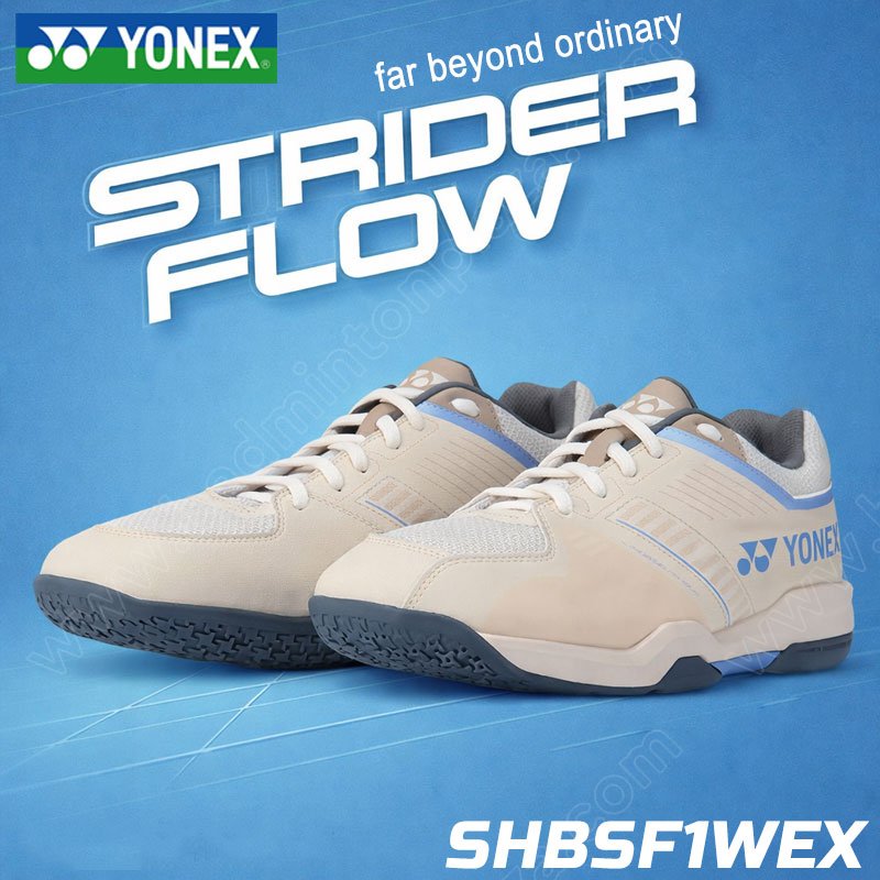 YONEX POWER CUSHION STRIDER FLOW WIDE LIGHT BEIGE (SHBSF1WEX-343)