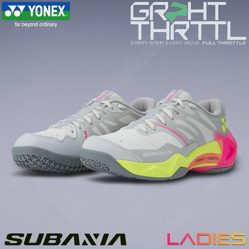 Yonex SUBAXIA GT WOMEN Badminton Shoes Light Gray