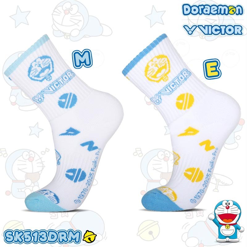 ถุงเท้ากีฬาวิคเตอร์  x Doraemon สำหรับผู้ชาย (SK51