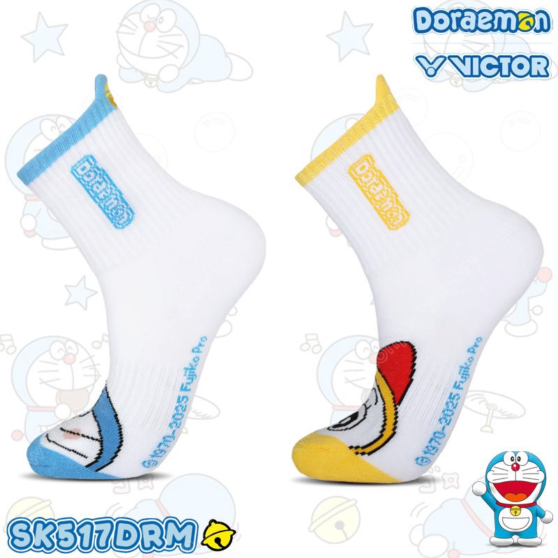 VICTOR x Doraemon Junior's Sport Socks (SK517DRM-S