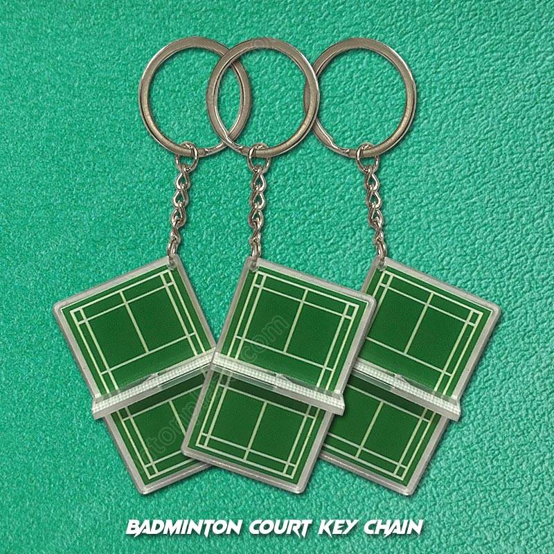 Keychain 2023 Badminton Court 3 Pcs (SKC2023-03)