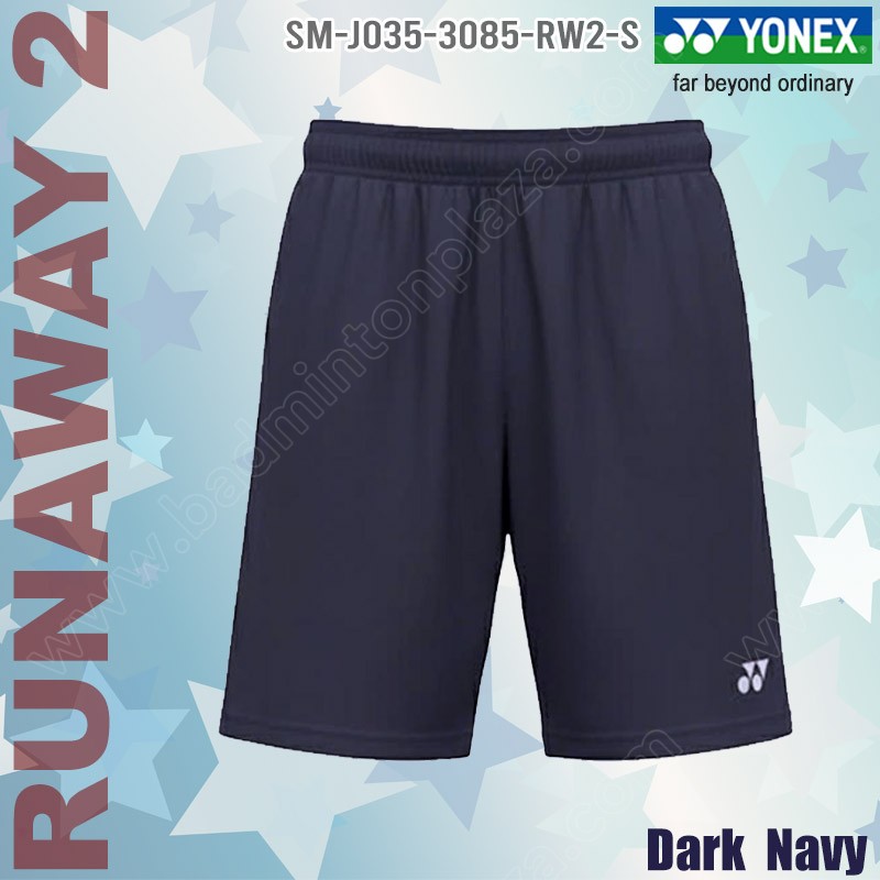 Yonex 3085 RUNAWAY 2 Men's Sports Shorts Dark Navy (3085-RW2-DN)