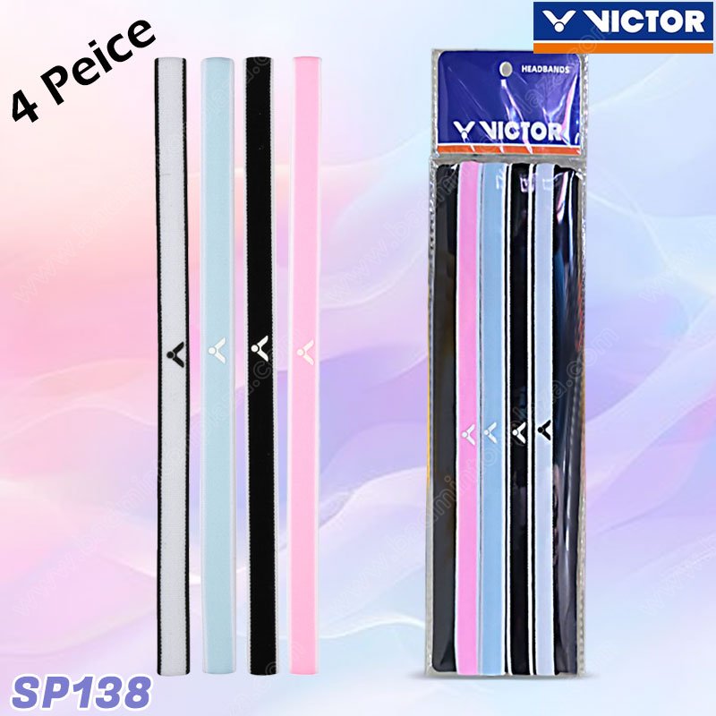 VICTOR SP138 Headband MIX 4 Peice (SP138)