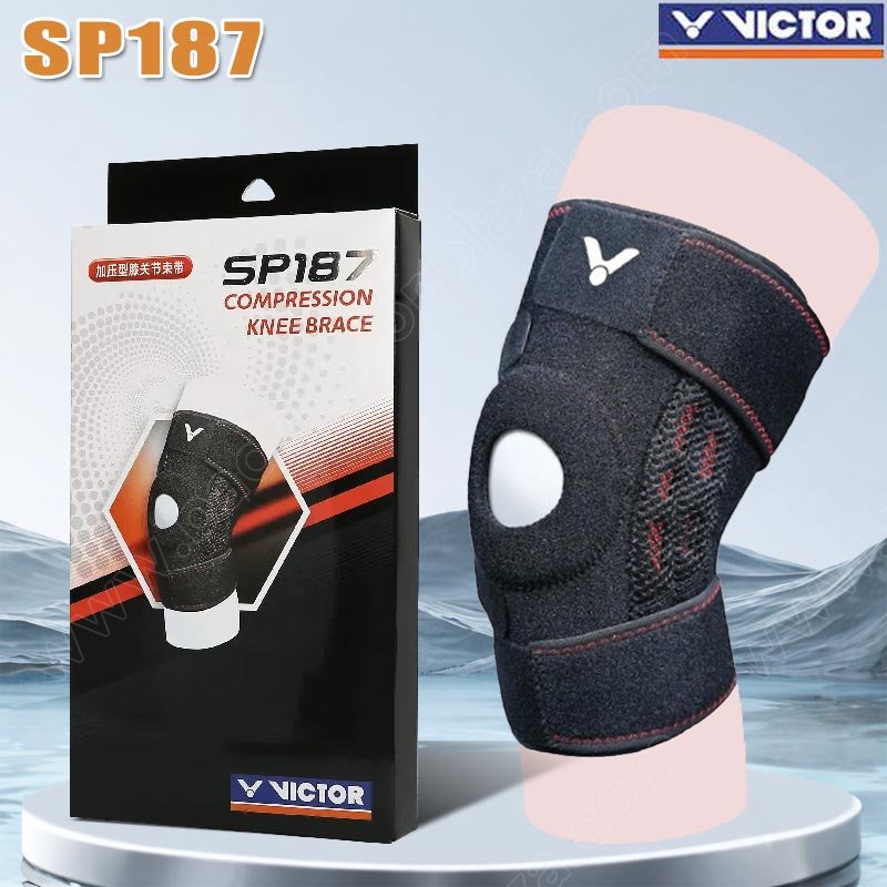 Victor SP187 Compression Knee Brace Black (SP187-C)