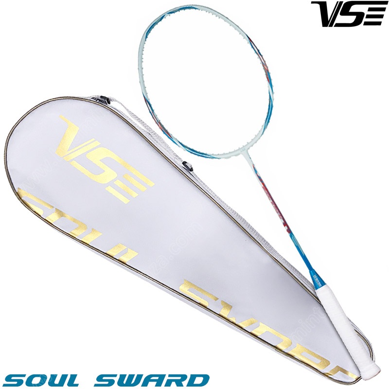 ไม้แบดมินตัน VS SOUL SWORD สีฟ้า แถม! เอ็น + กริ๊ป (SSW-B)